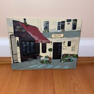 Scott Steele European Brewery & Florist 3D Wall Plaque Wall Art Decor 8”x6”